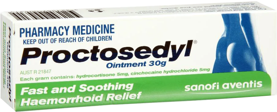 Proctosedyl Ointment