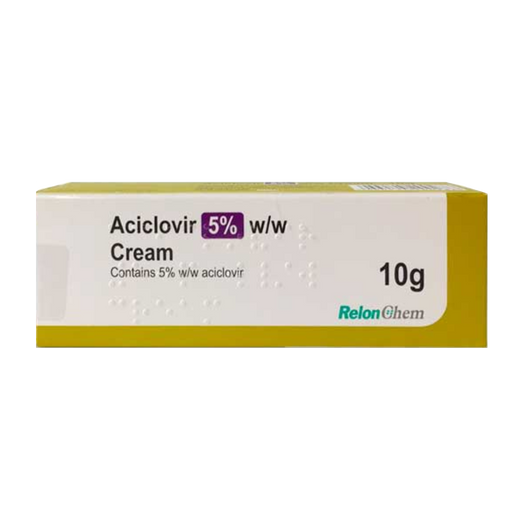 Aciclovir 5% cold sore cream