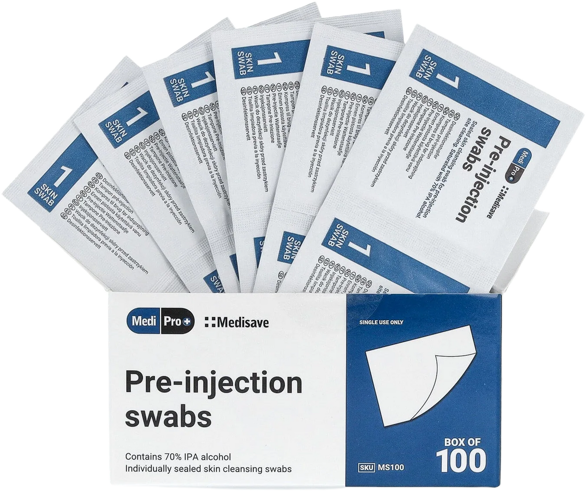 Pre-Injection Wipes